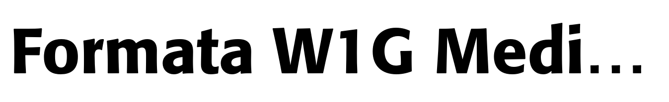 Formata W1G Medium